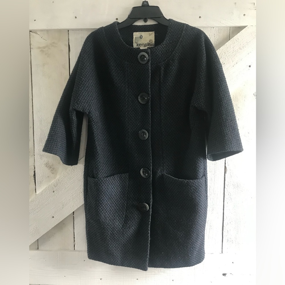 Kenzie cropped sleeve coat